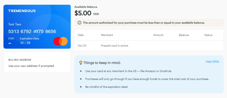 Confimation email tremendous-1